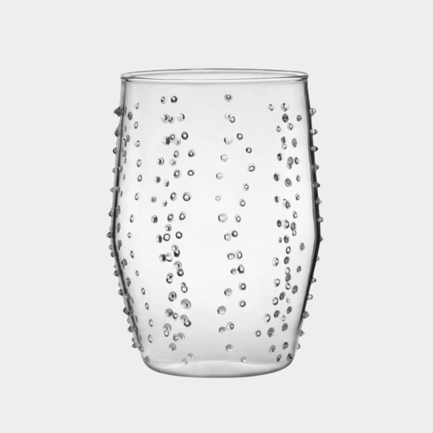 The Cate: Bubble Dot Tumbler Glass