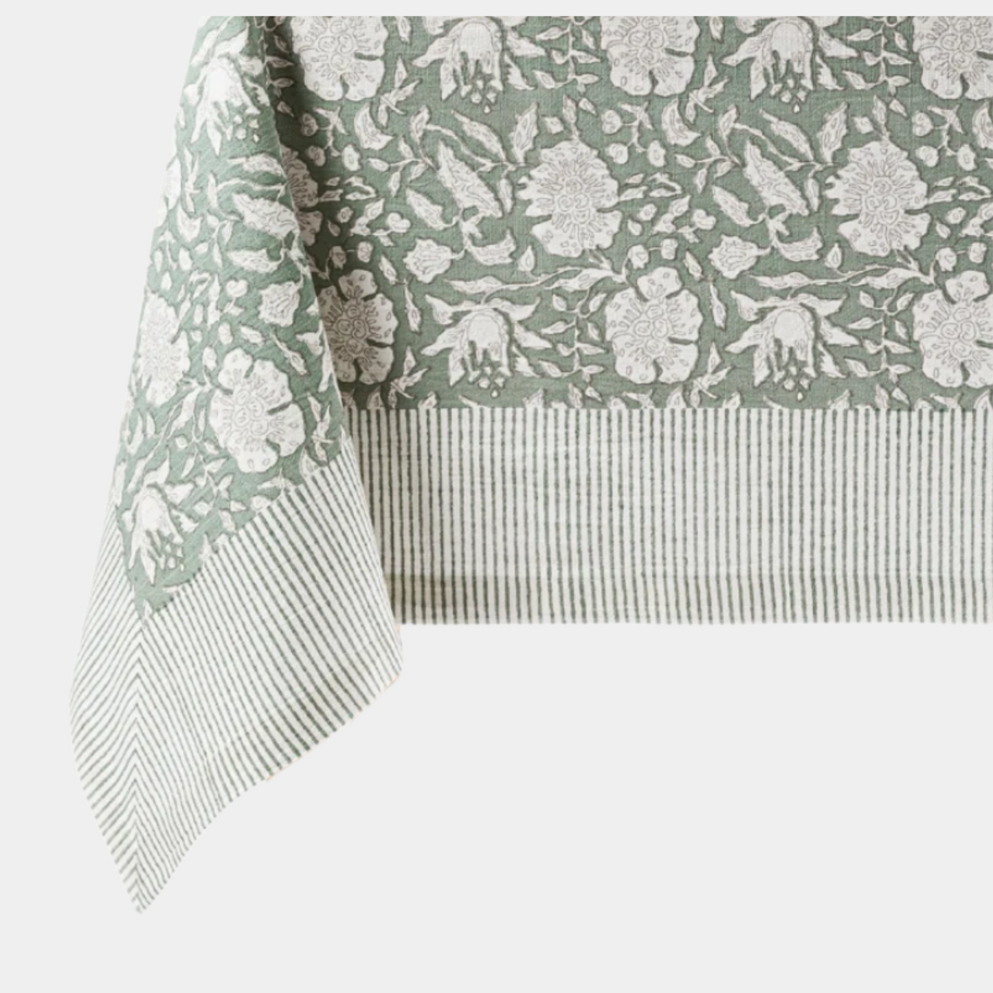 The Fable: Block Print Tablecloth