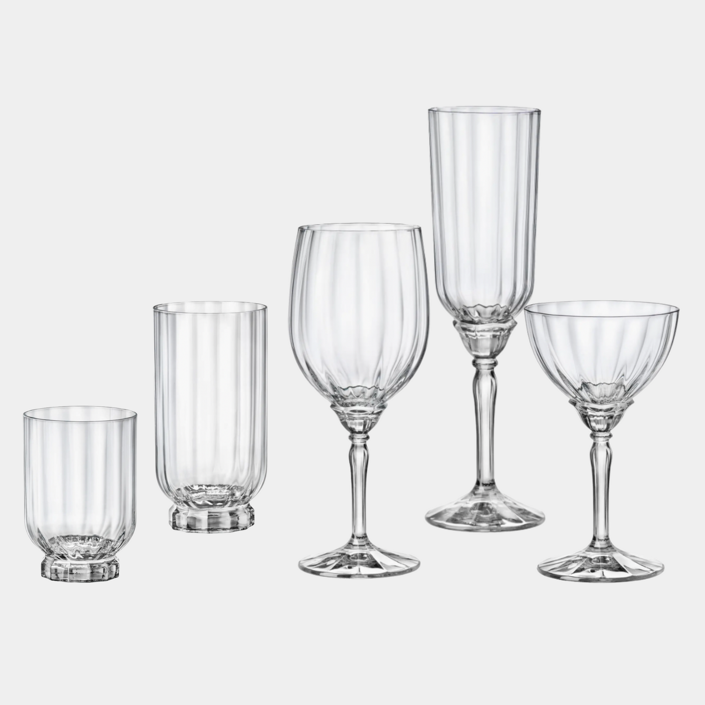 The Florence: Glassware Set