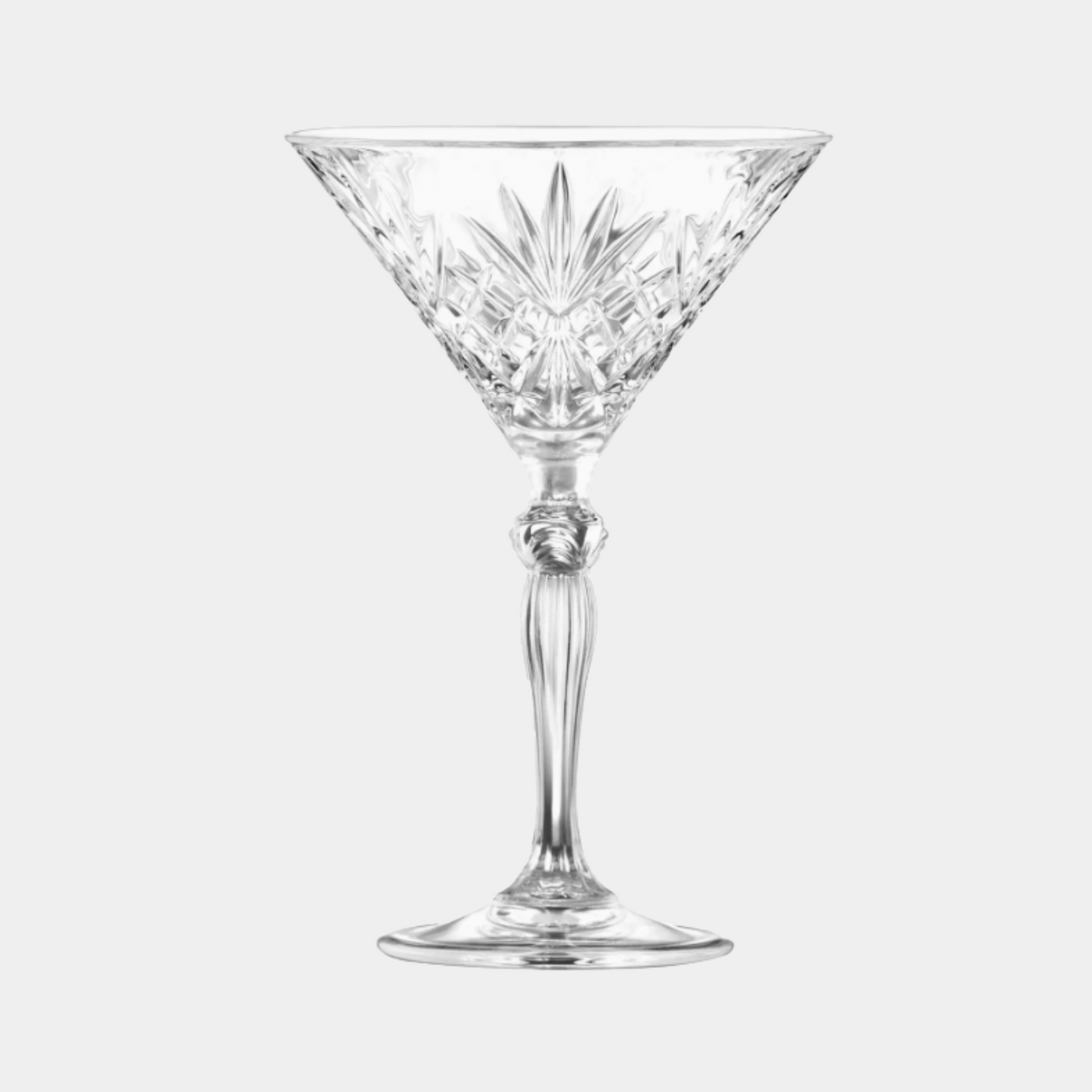 The Melody: Italian Crystal Martini Glass