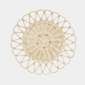 The Aria: Rattan Charger