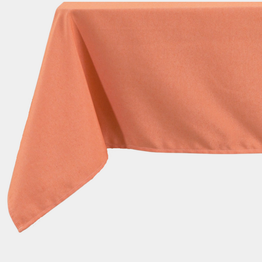 The Raya: Jacquard Tablecloth in Orange