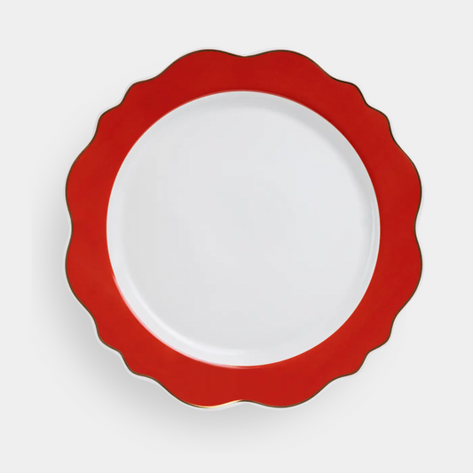 The Ruby: Porcelain Dinner Plate